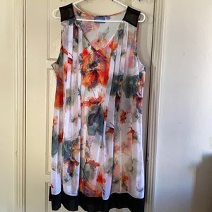 Vera wang sleeveless dress